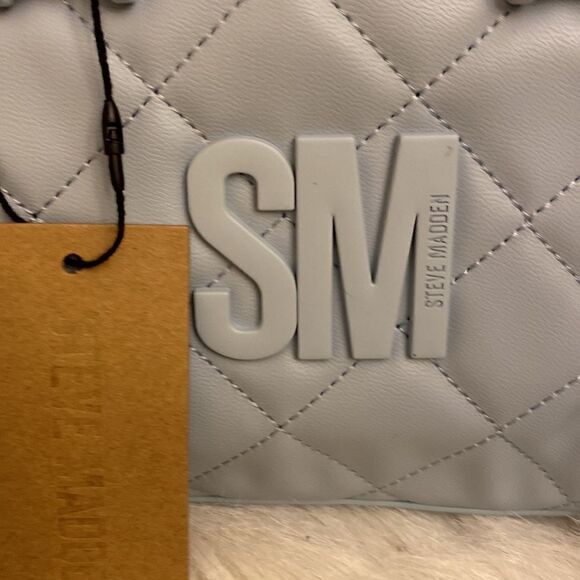 NWT Steve Madden (BBABI) Satchel Crossbody Bag w/Air Pod Case- *Limited Edition* - Picture 4 of 15